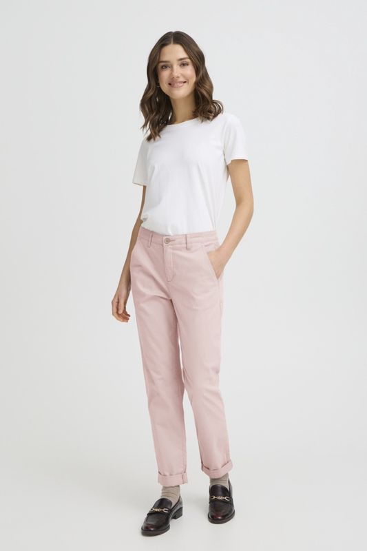 Fransa Pantalon trousers Smoke Rose 20617450