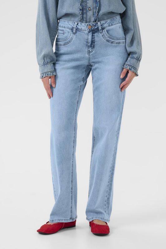 Cream Jeans Coco Fit jambes droites Cleveland Blue 10613866