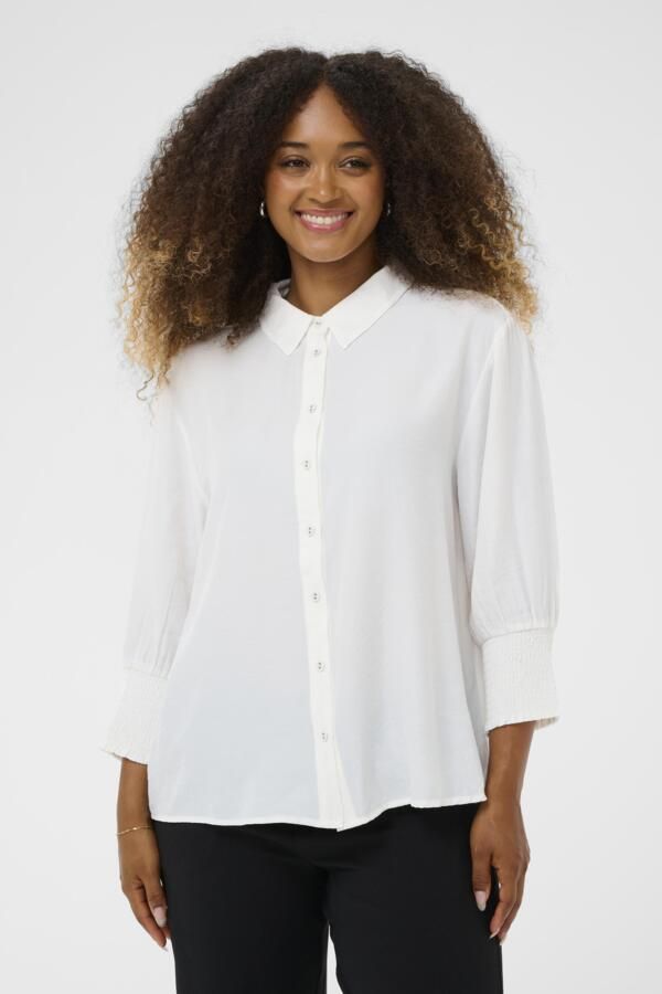 Cream Blouse manches 3/4 offwhite 10606063