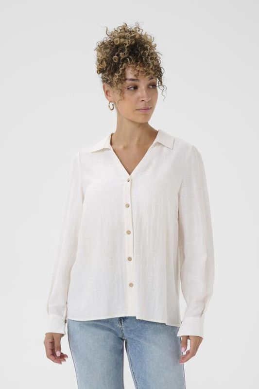 Cream Blouse manches longues Offwhite 10614901