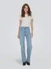 ONLY Jeans droit bleu pale 15370601