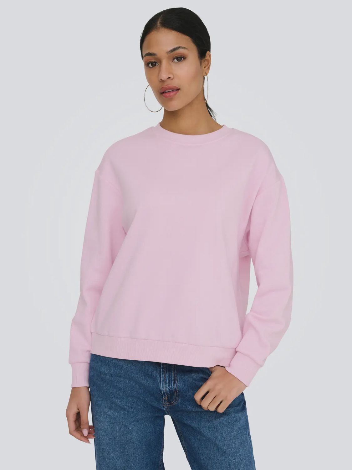 JDY Pull dessin cerise rose 15364514