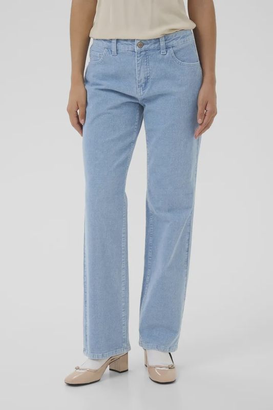 CREAM Pantalon à velours côtelé bleu moyen 10614539