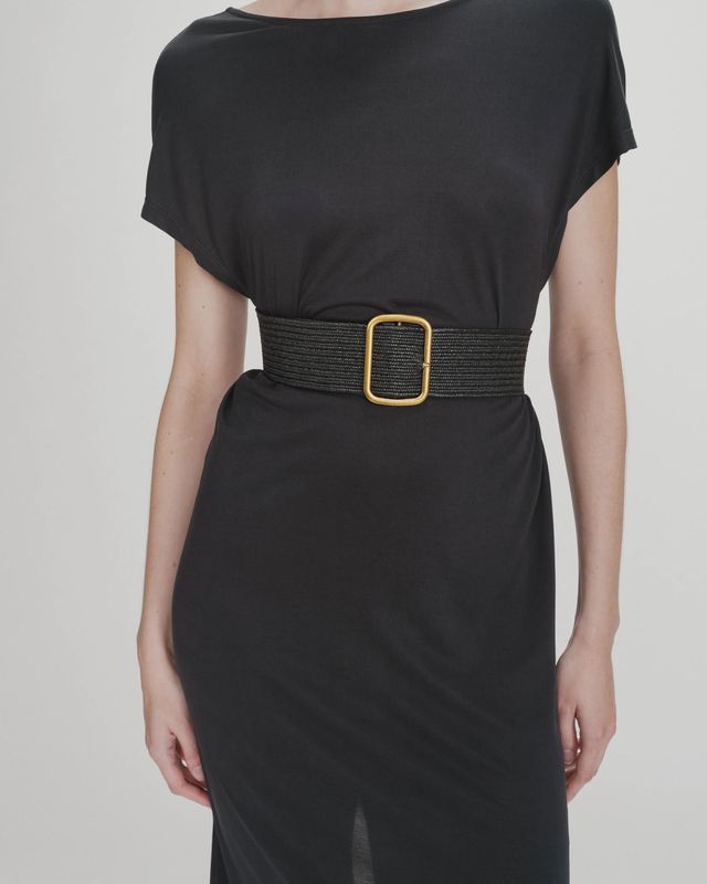 Grace&amp;Mila Ceinture Popcorn noir 11026