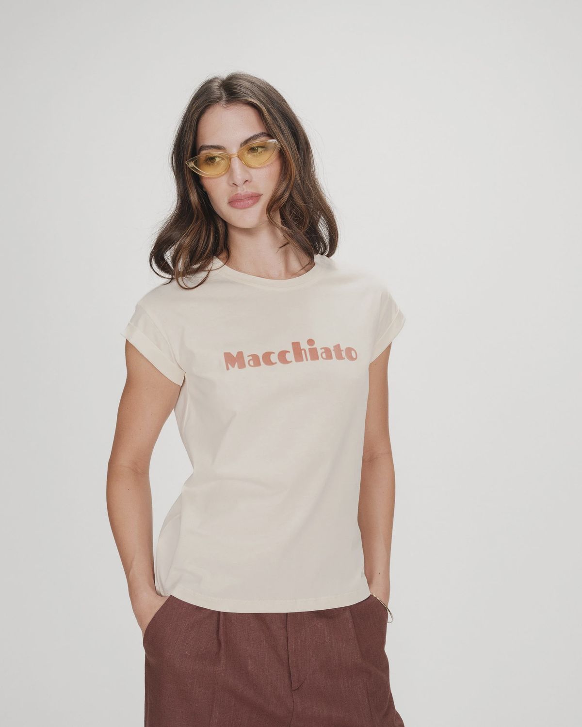Grace&amp;Mila T-Shirt manches courtes col rond Vico Macchiato 17016