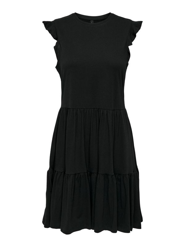 Only Robe noire sans manche 15326479