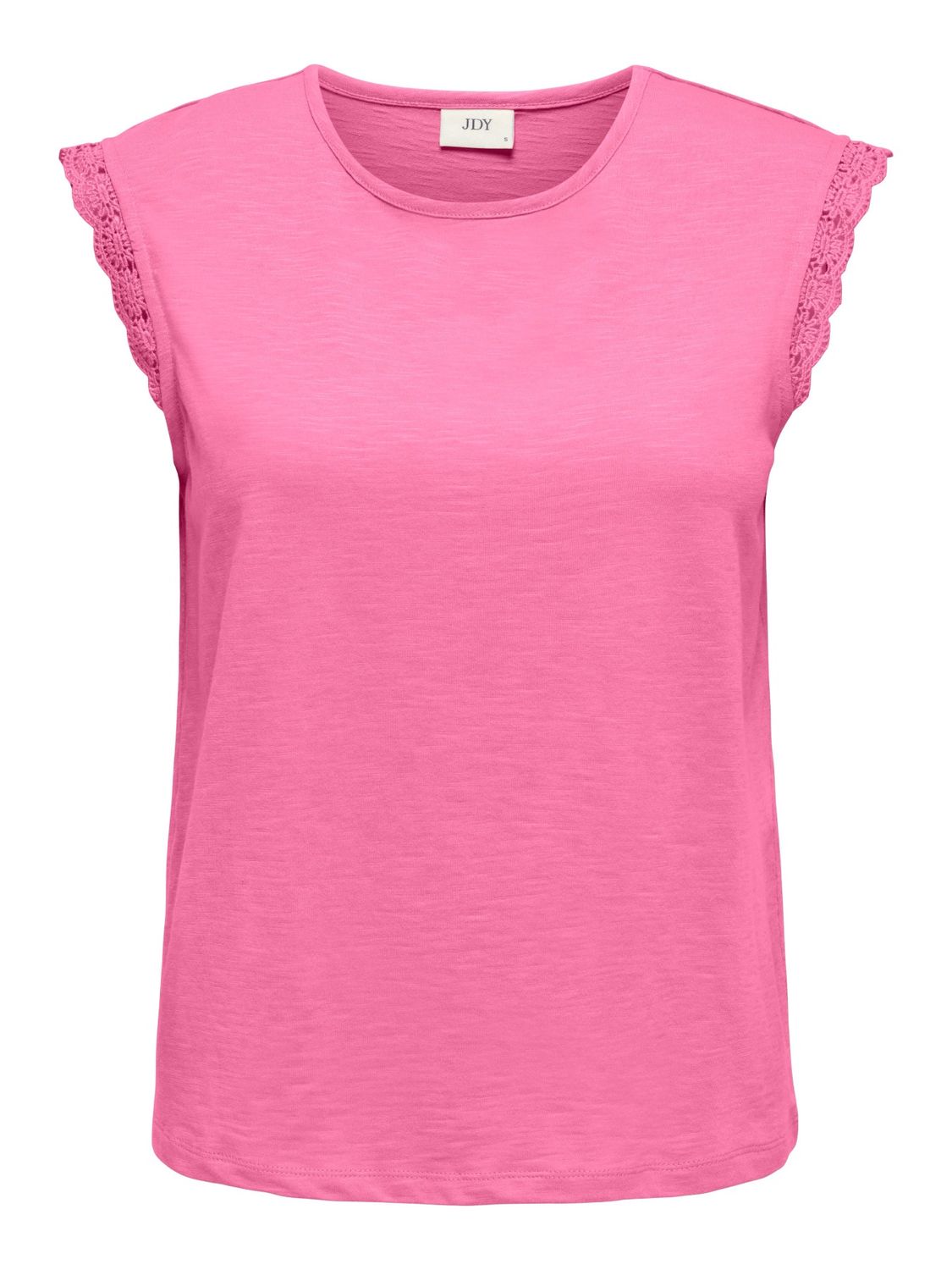 JDY Haut col rond manches broderie Wild Orchid 15318217