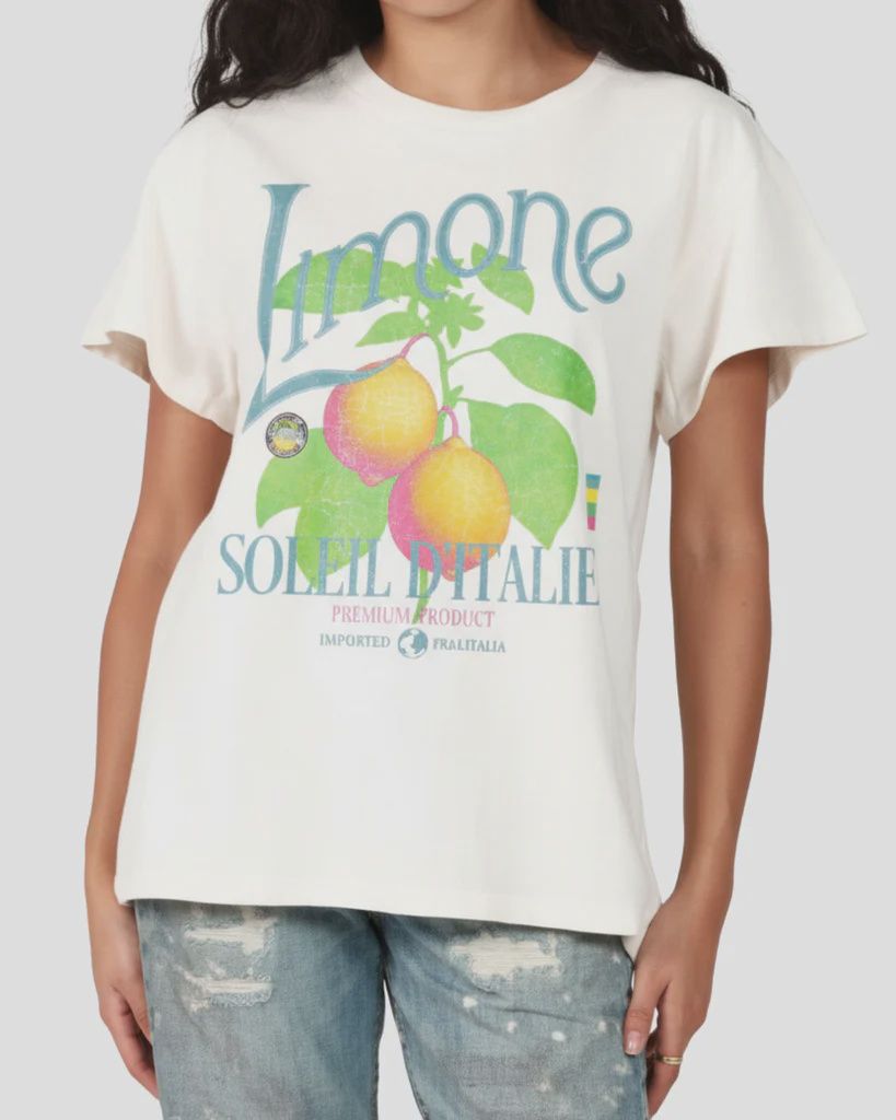 Girl Dangerous T-Shirt vintage tee Limone SP262-108