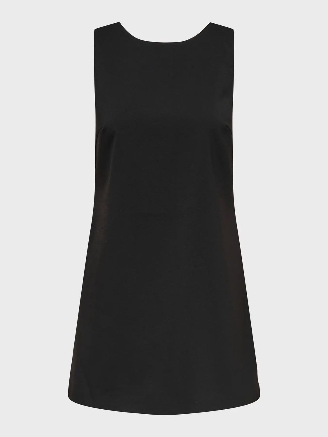 Only Robe noire au dessus du genou avec boucle au dos 15345941