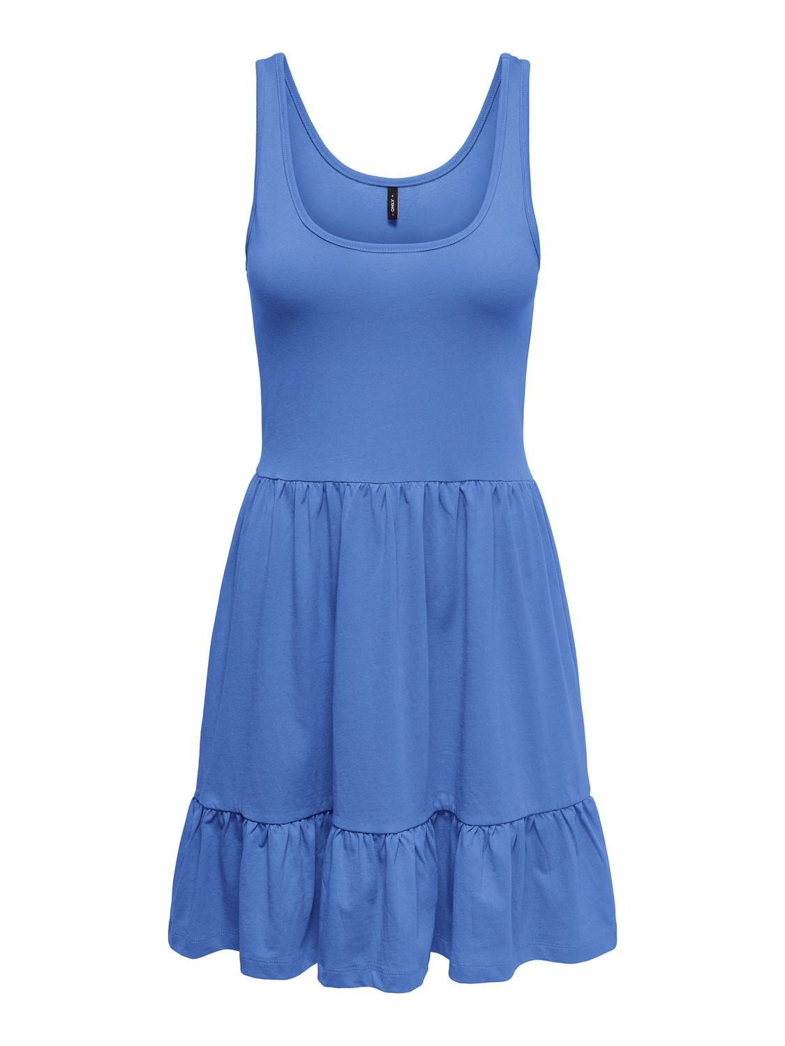 Only Robe courte Bloom sans manches Bleu Ultramarine 15371944