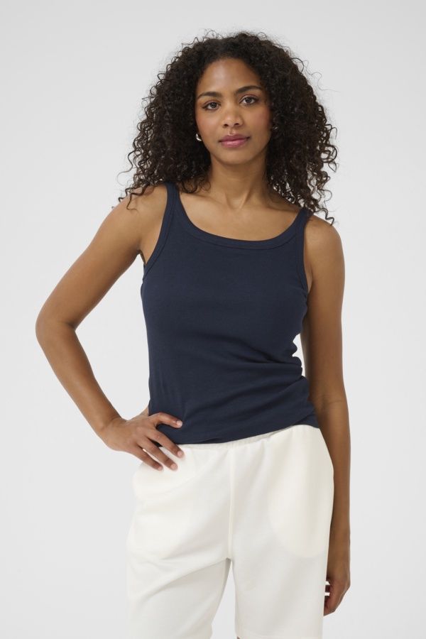 Kaffe Camisole rib Midnight Marine 10507348