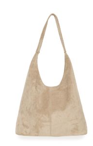 B.Young Sac bandoulière beige en suède 20818602