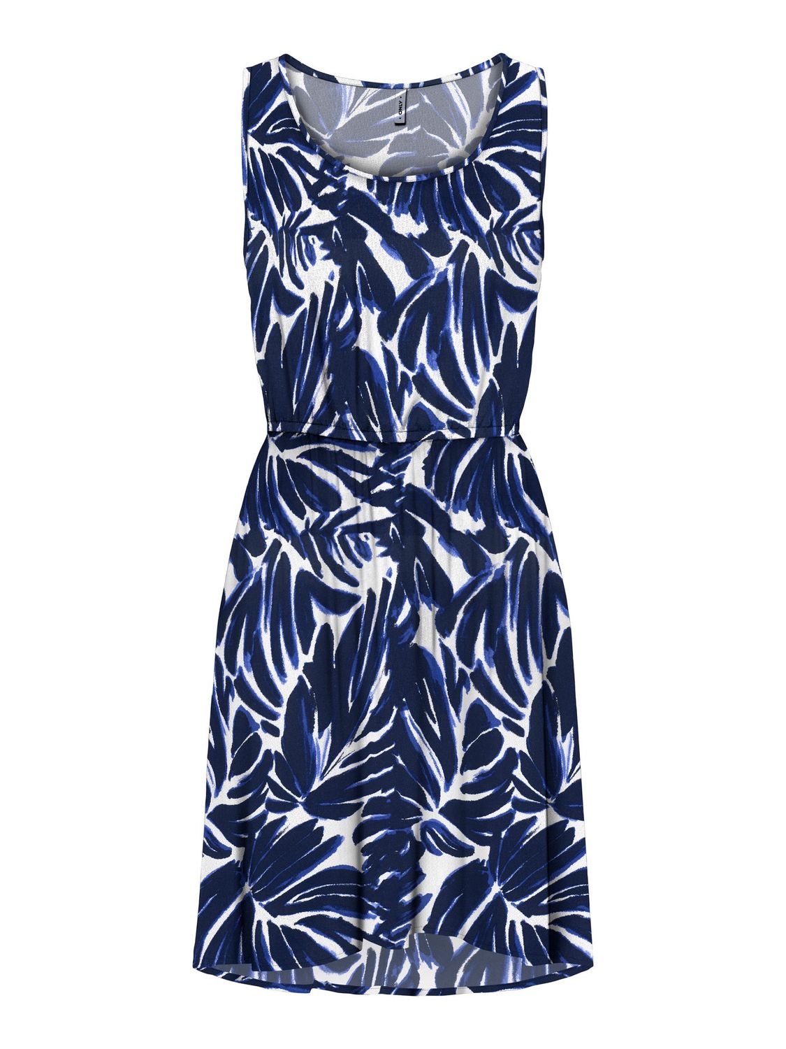 Only Robe courte sans manches motif Monstera Night Sky 15222201