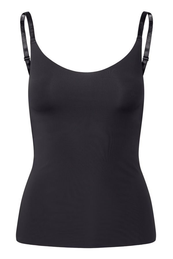Ichi Camisole de base fines bretelles ajustables noir 20114193