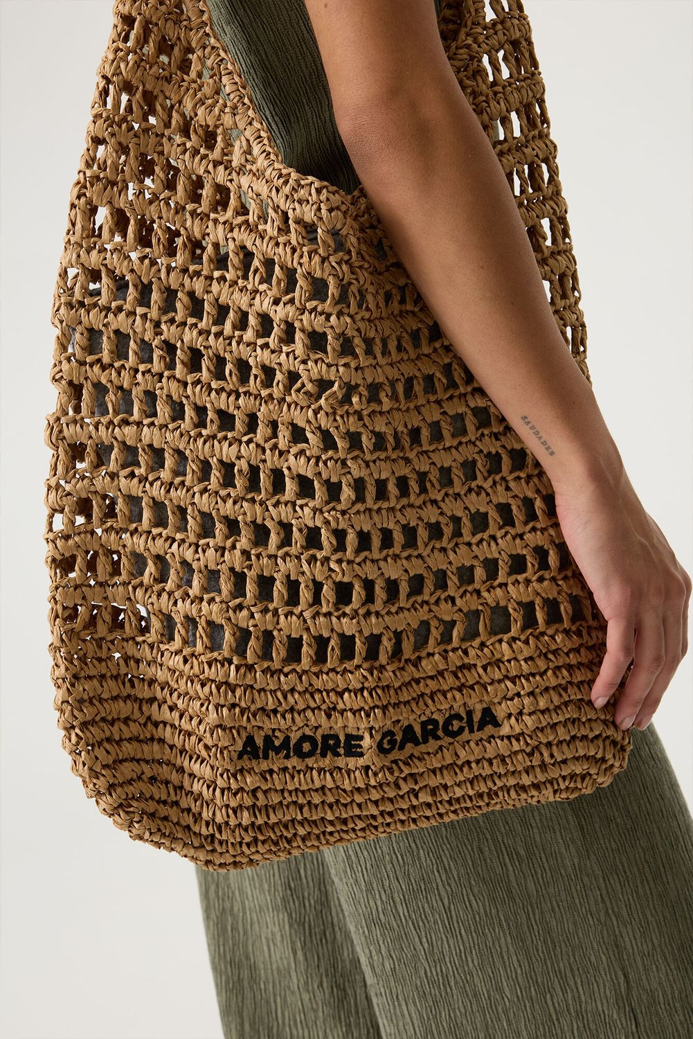 Garcia Sac tressé avec imprimé Q260130