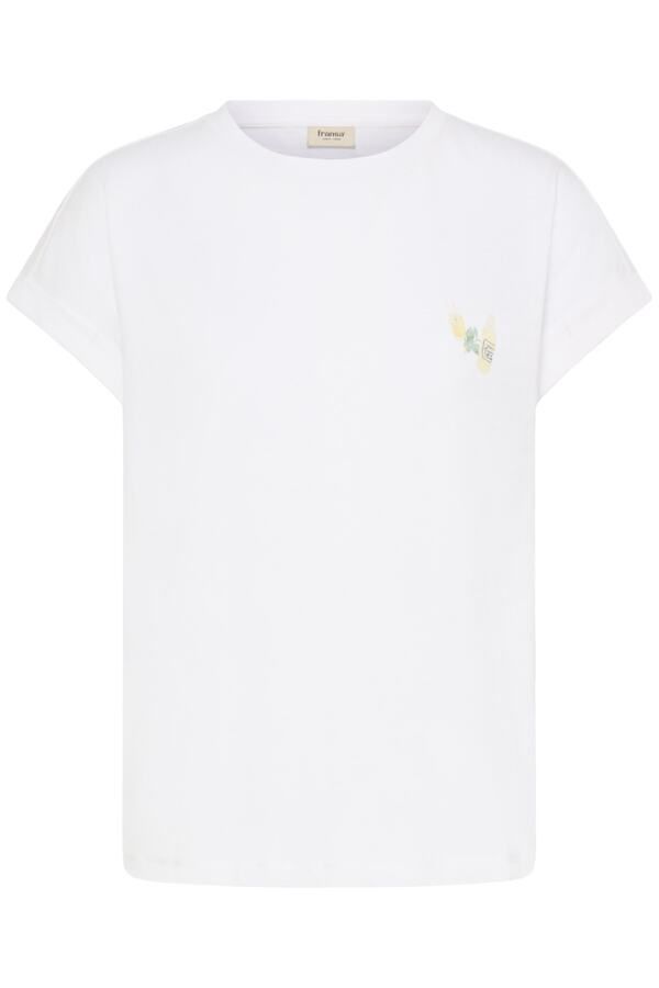 Fransa T-Shirt offwhite petit imprimé limonade 20617766