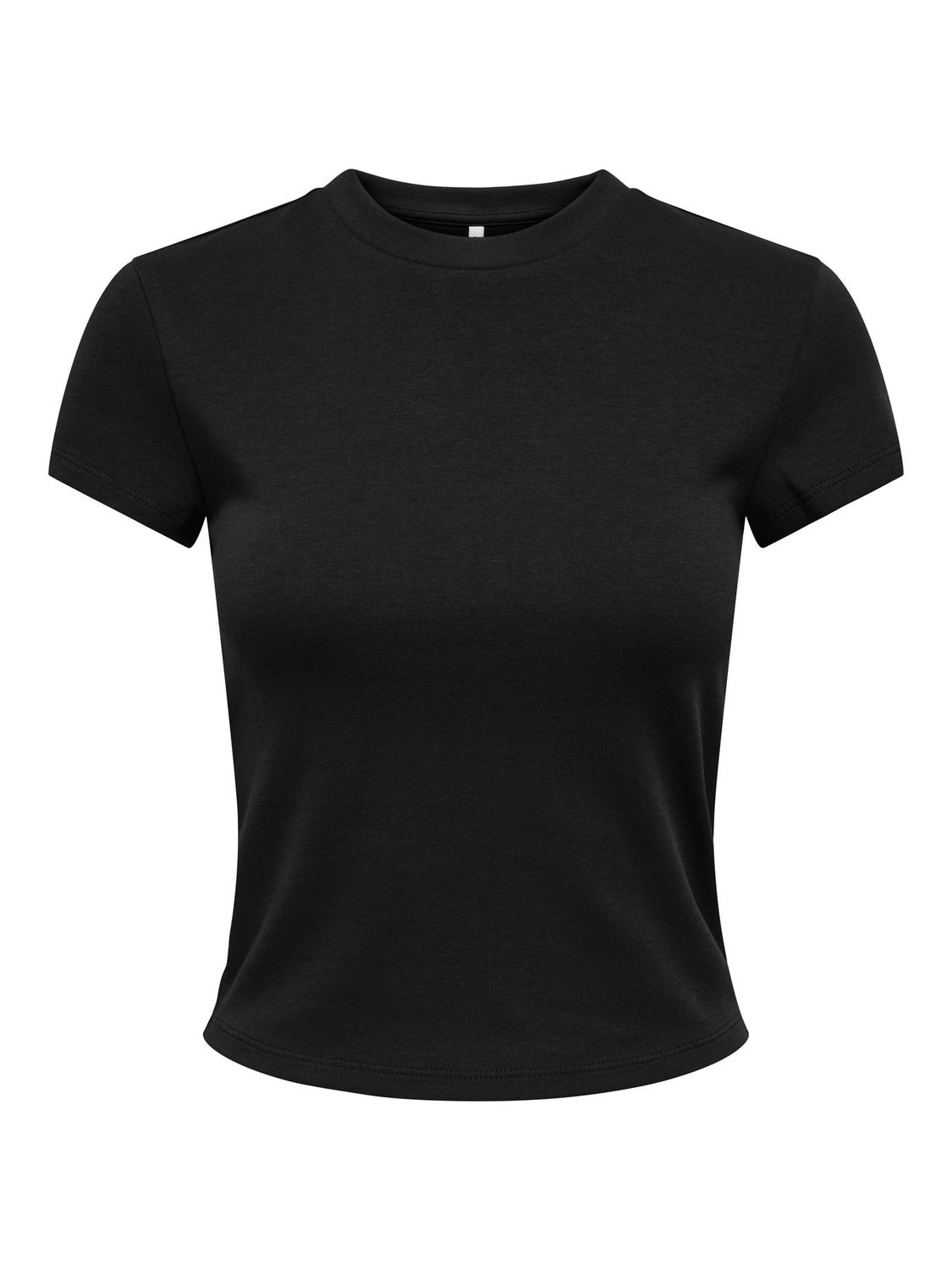 Only T-shirt noir de base col rond 15377620