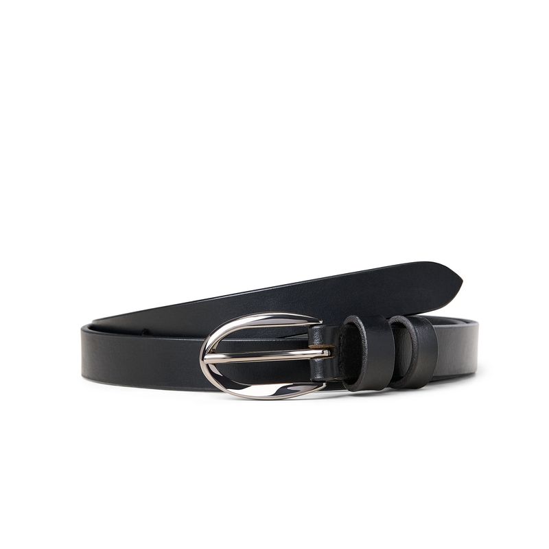 Eco 7 ceinture en cuir Jade noir