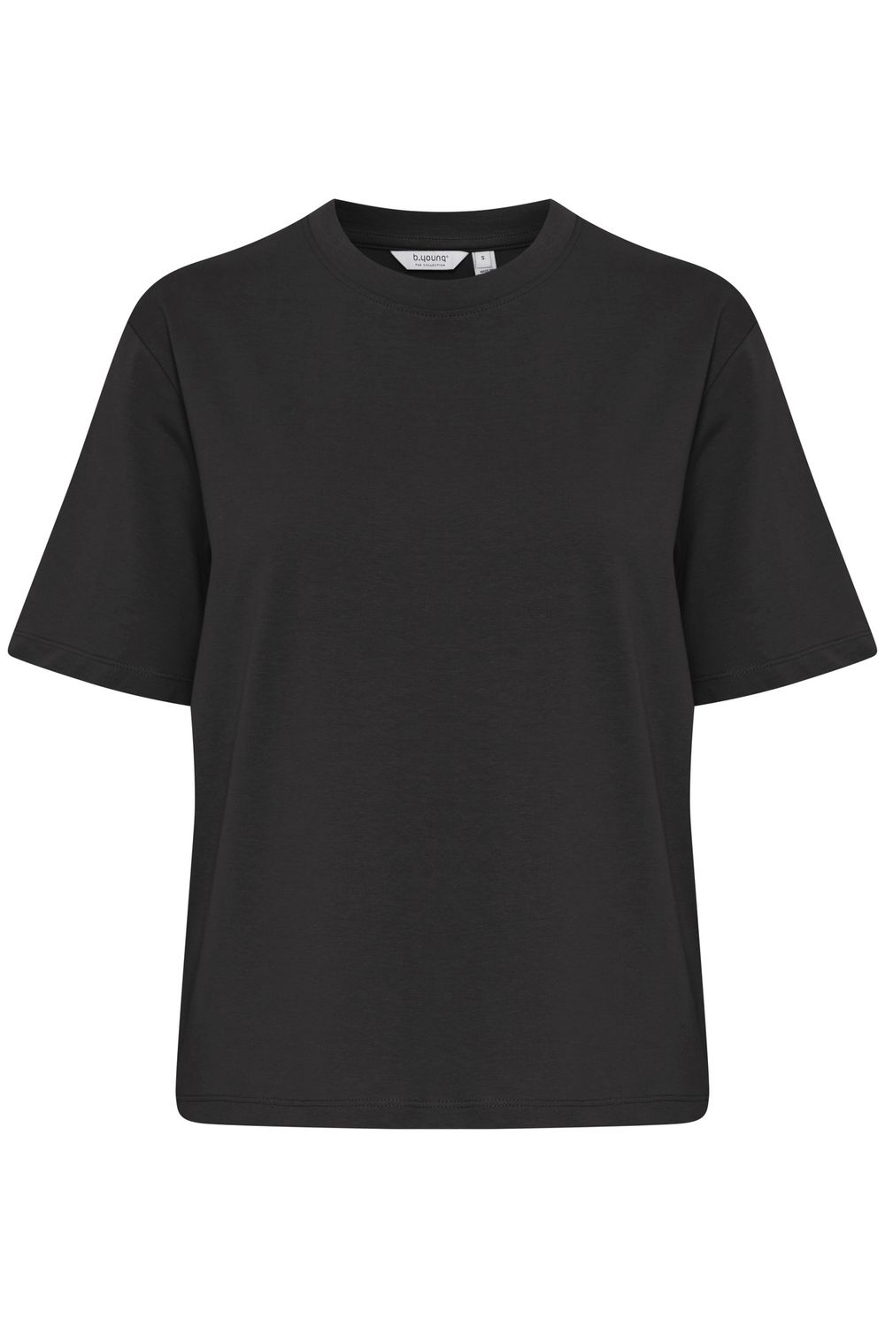 B.Young  T-shirt basique noir à manches courtes 20814444