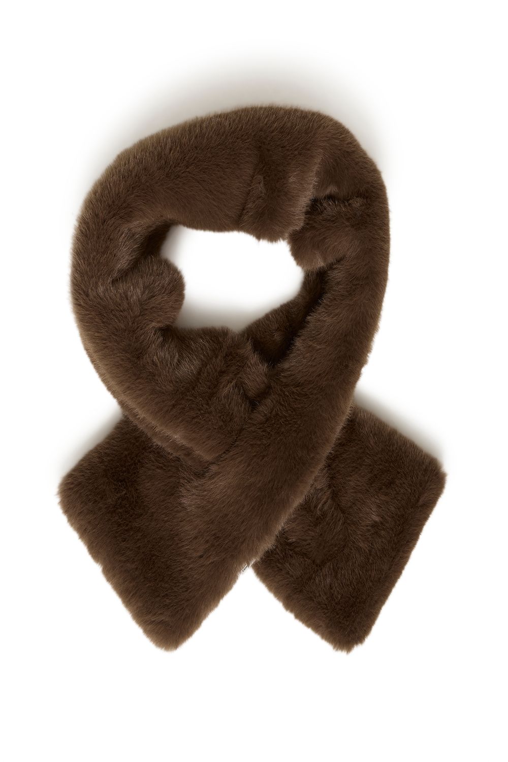 ICHI Foulard en poil brun (Coffee bean) 20127169