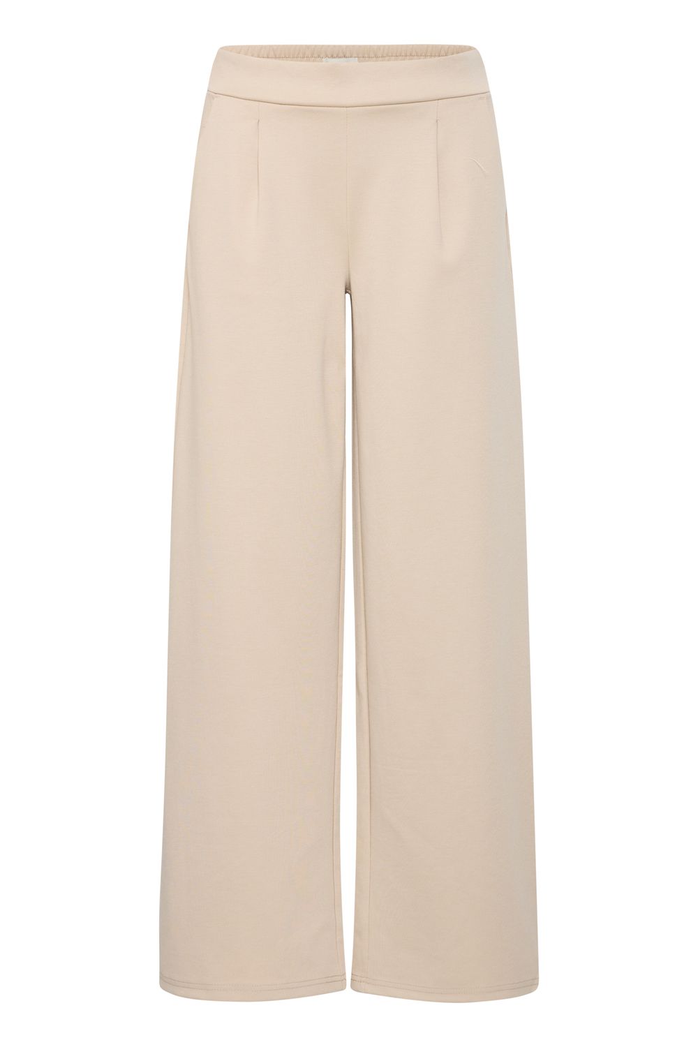 ICHI Pantalon Kate sur taille élastique et jambes larges 20118337