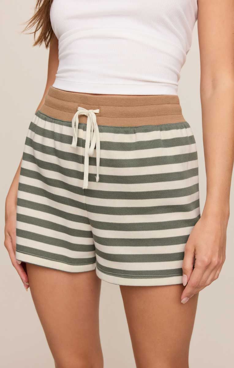 ZSupply Short Low Key Stripe Monstera ZLS263524