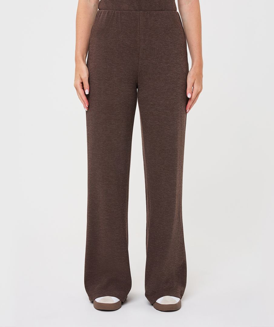 Esqualo Pantalon trousers tricot brun 2607536