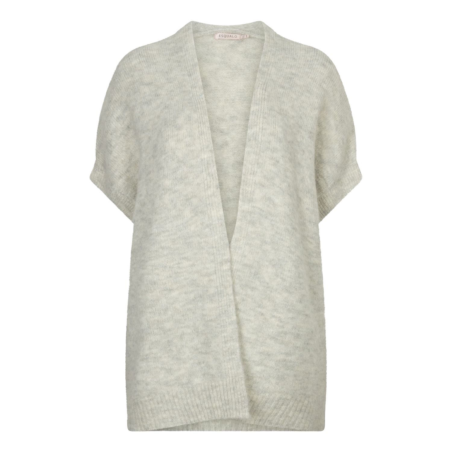 Esqualo Cardigan ouvert tricot grège 2607508