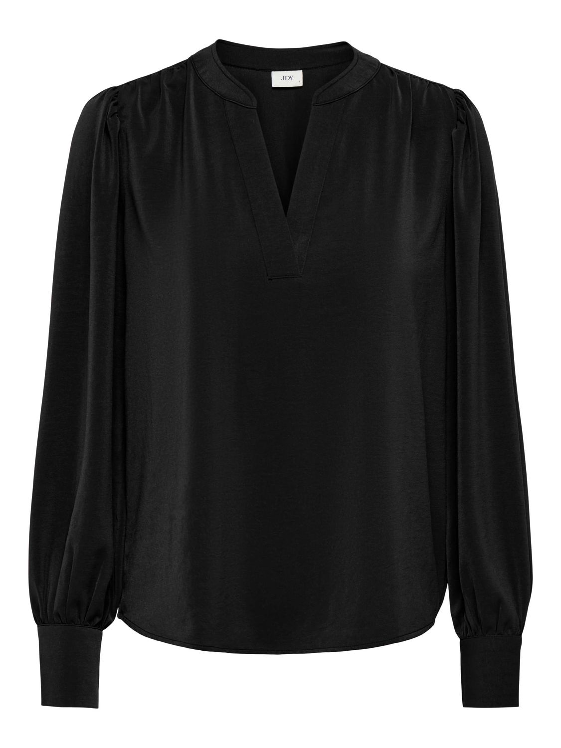 JDY Blouse manches longues col V noir 15382837