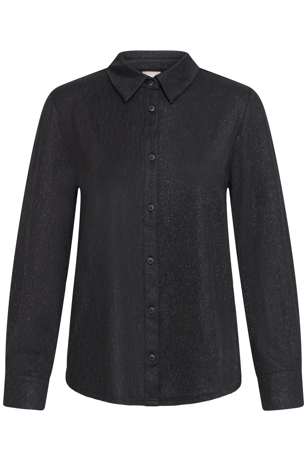 Fransa Chemisier noir avec insertion de lurex 20618458