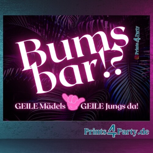 Bumsbar?! 50 Stück