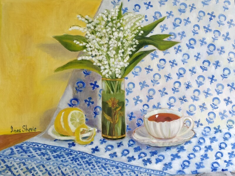 Still Life With Lilies Of The Valley