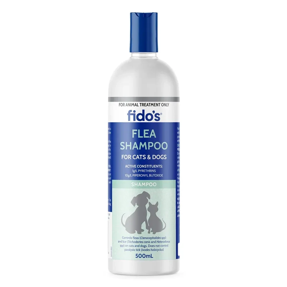 Flea Shampoo for Cats and Dogs 500mL