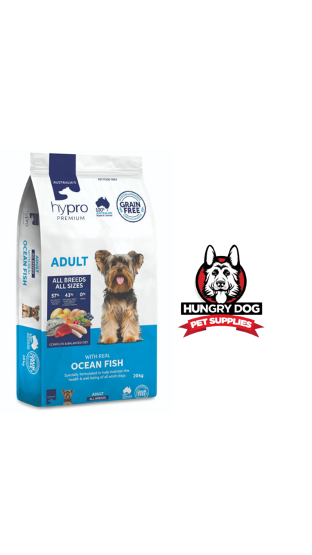 9kg Grain Free Hypro Ocean Fish Adult Dog