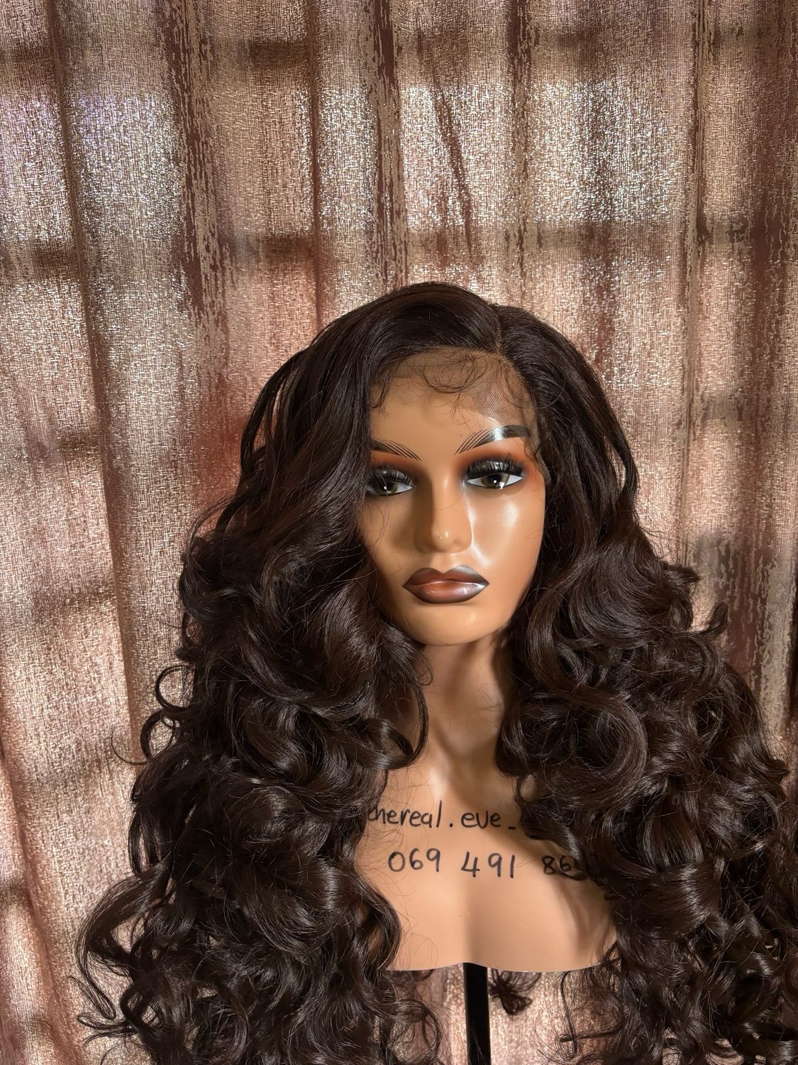 Brown Latisha Dupe 30 Inches