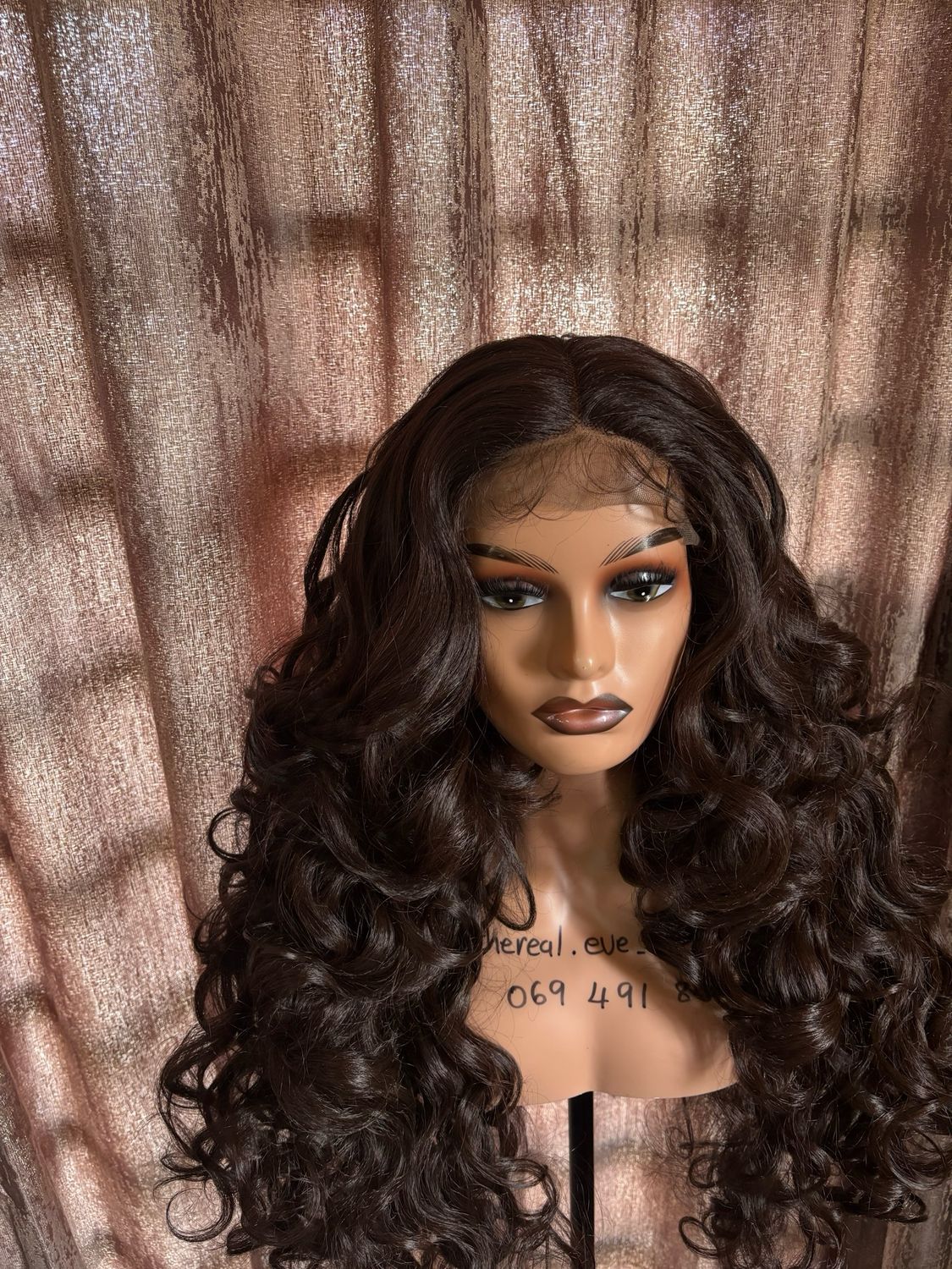 Brown Latisha Dupe 30 Inches