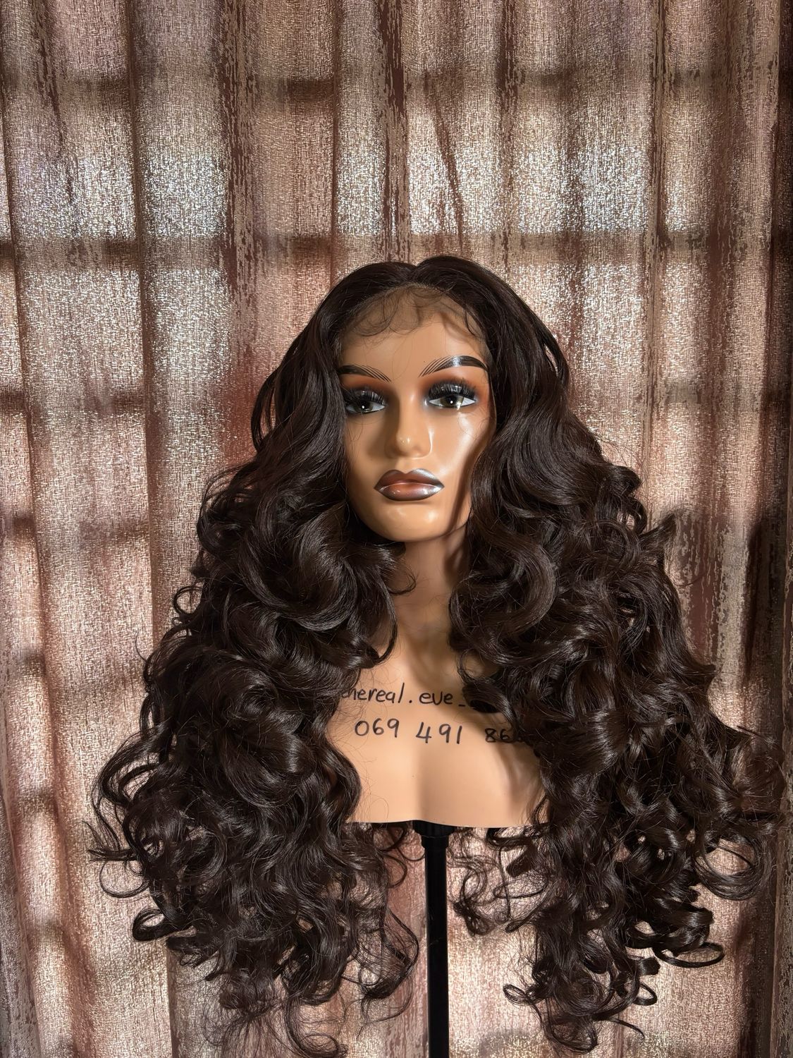 Brown Latisha Dupe 30 Inches