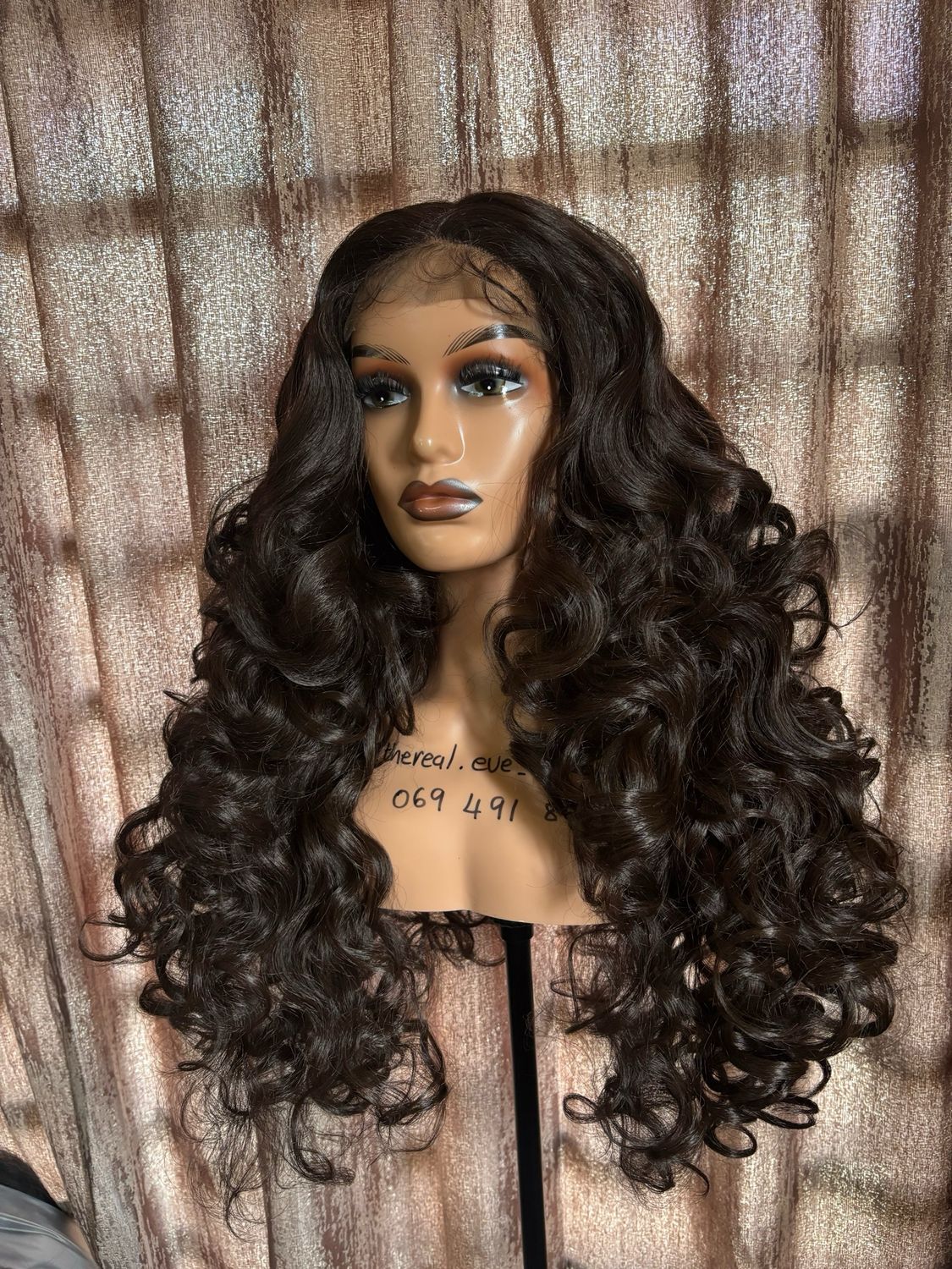 Brown Latisha Dupe 30 Inches