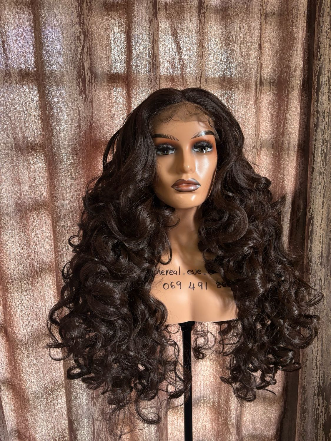 Brown Latisha Dupe 30 Inches