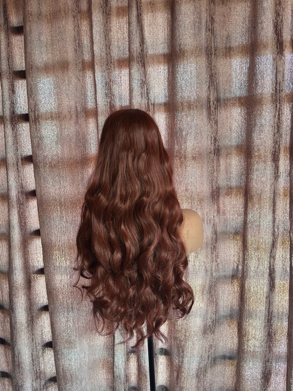 Copper Headband Wig