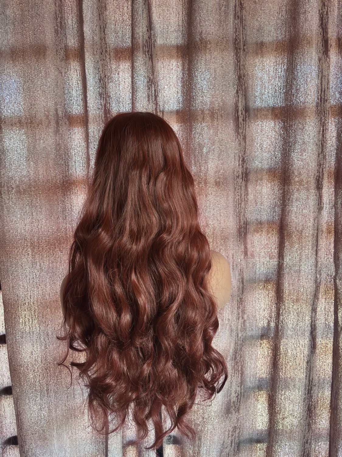 Copper Headband Wig