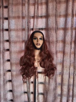 Copper Headband Wig