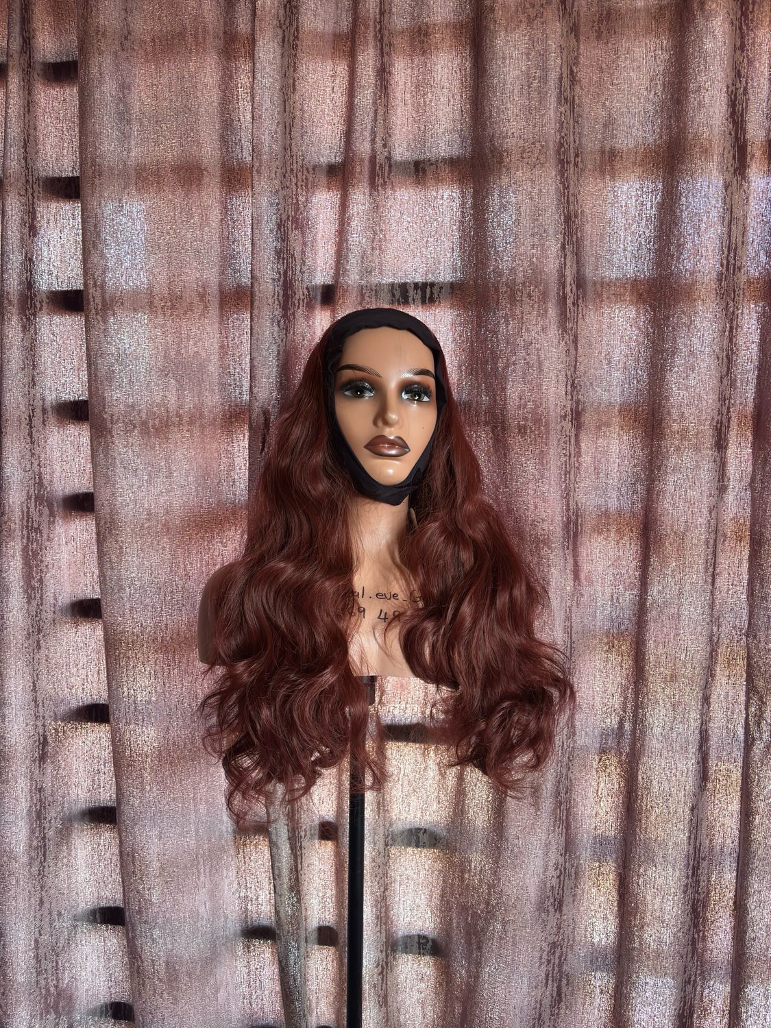 Copper Headband Wig