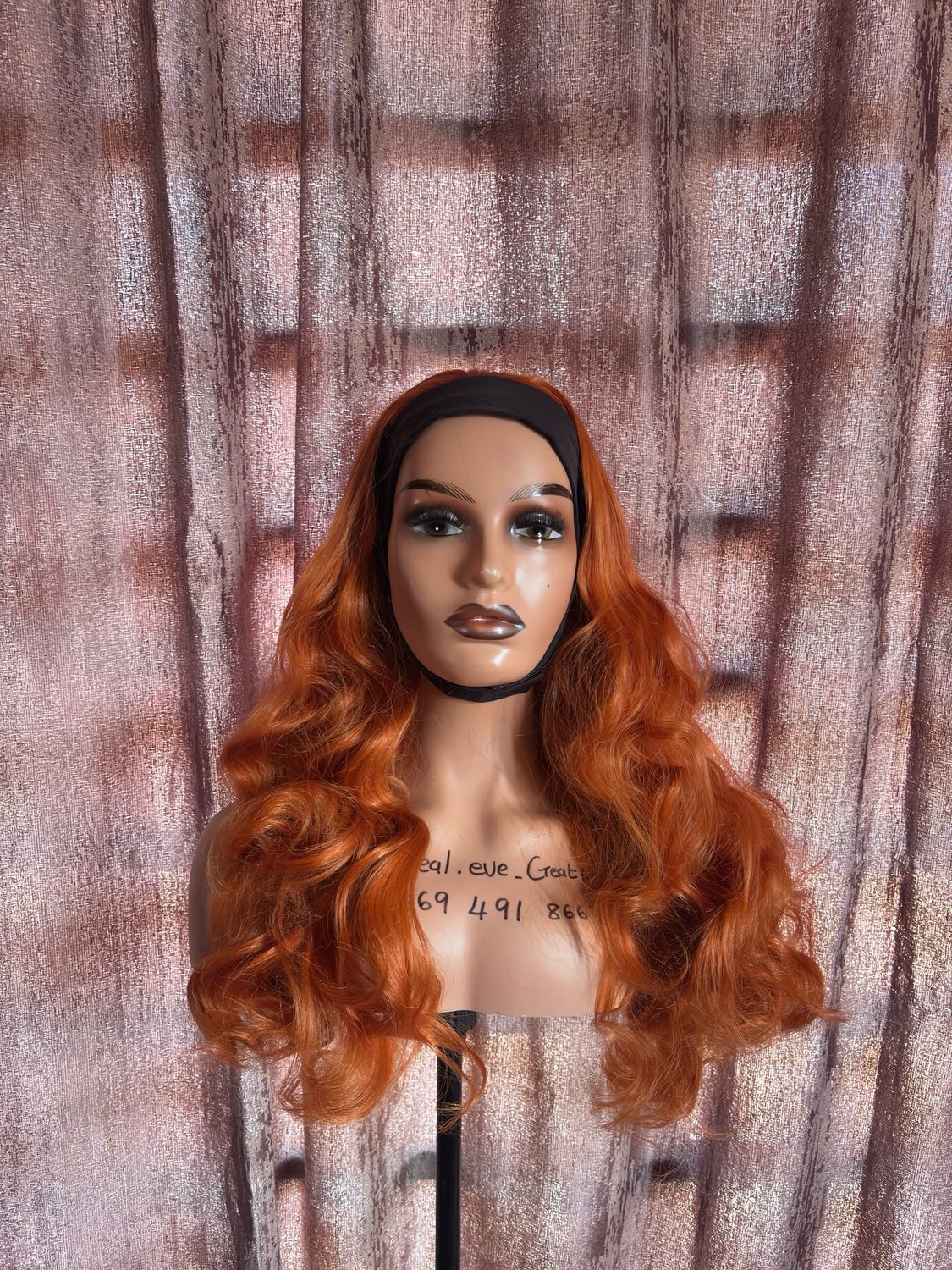 Ginger Headband Wig