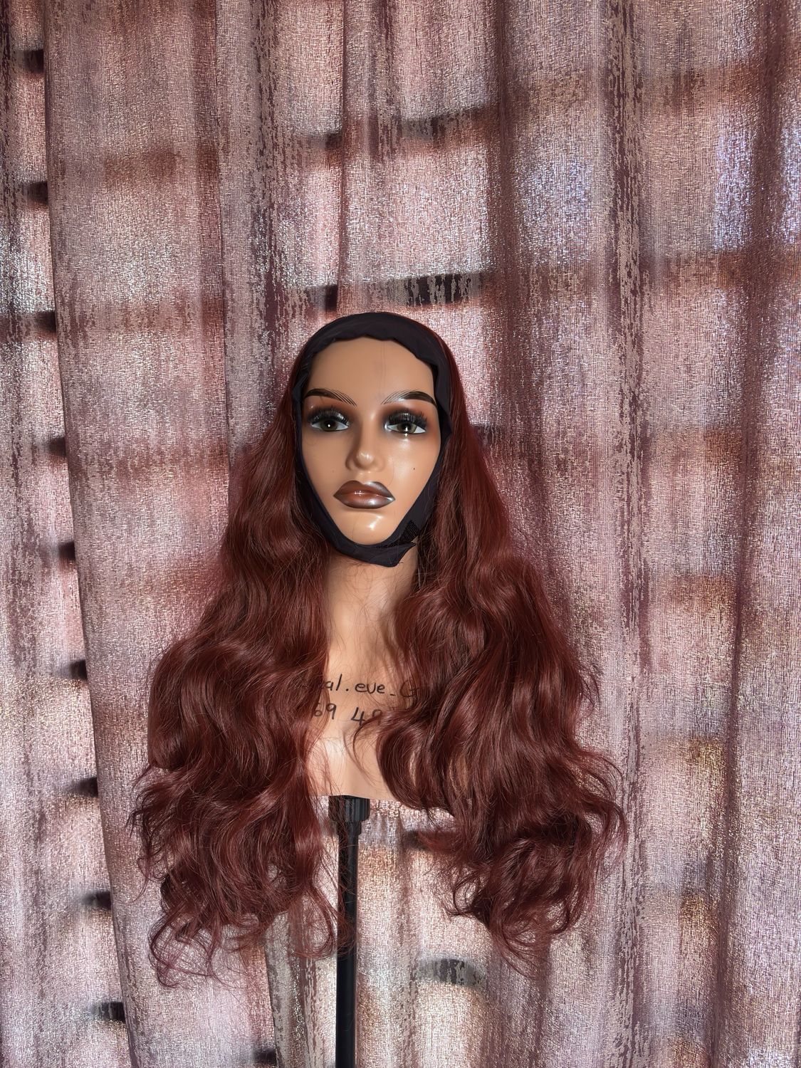 Copper Headband Wig