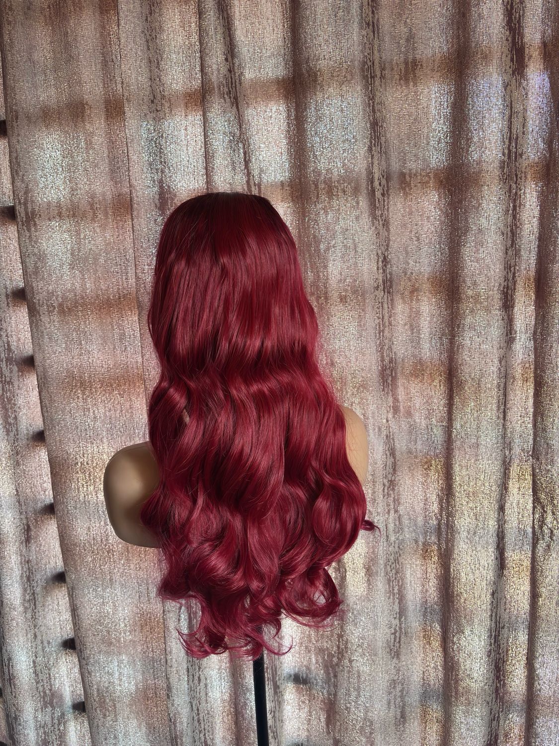 Red Headband Wig