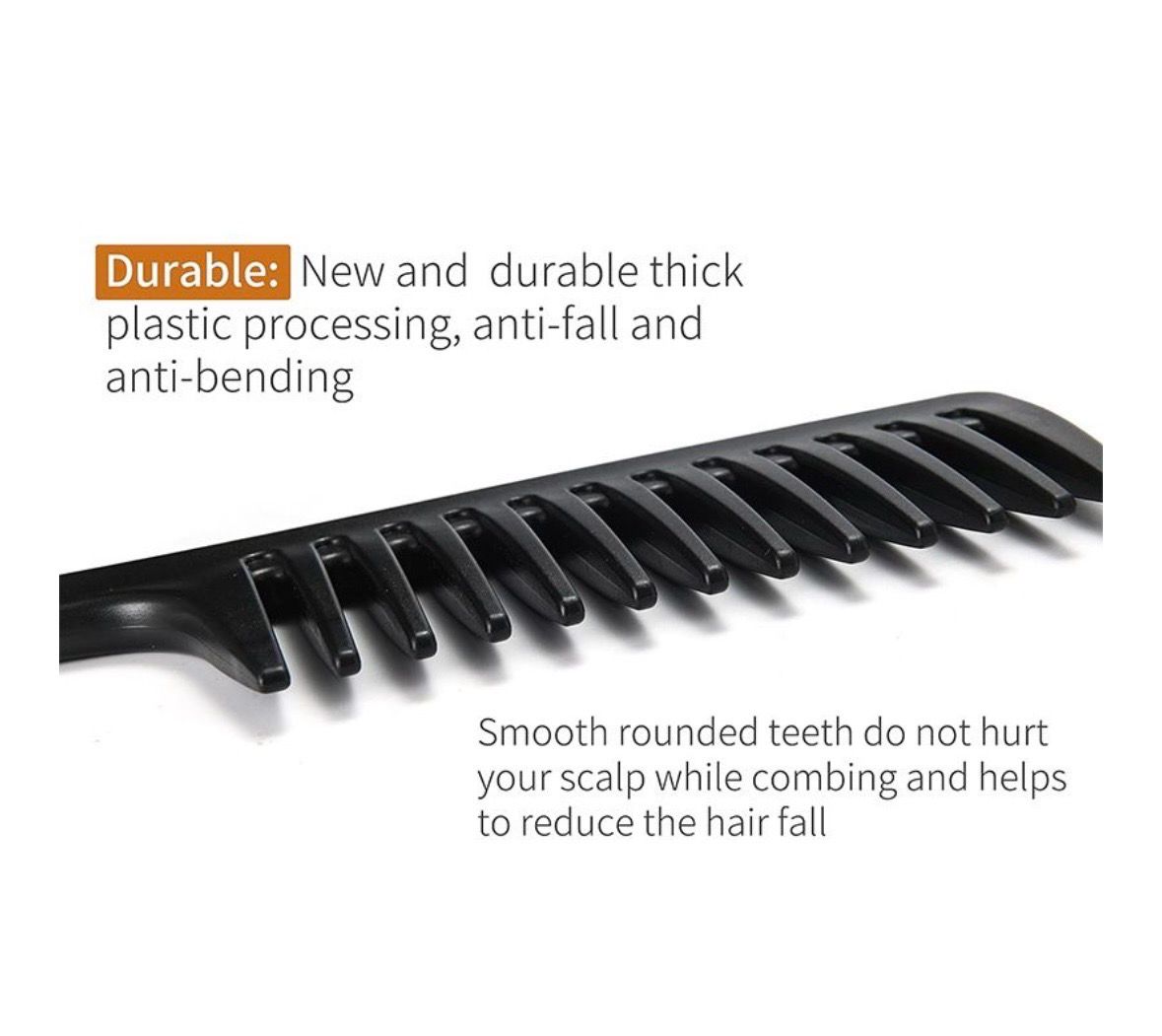 Wide Toothed Detangling Comb