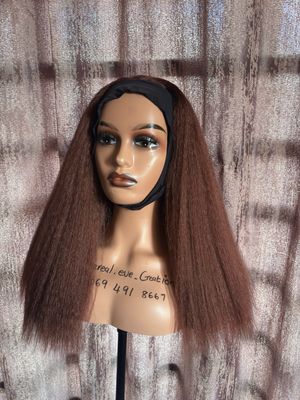 Kinky Straight Headband Wig 33