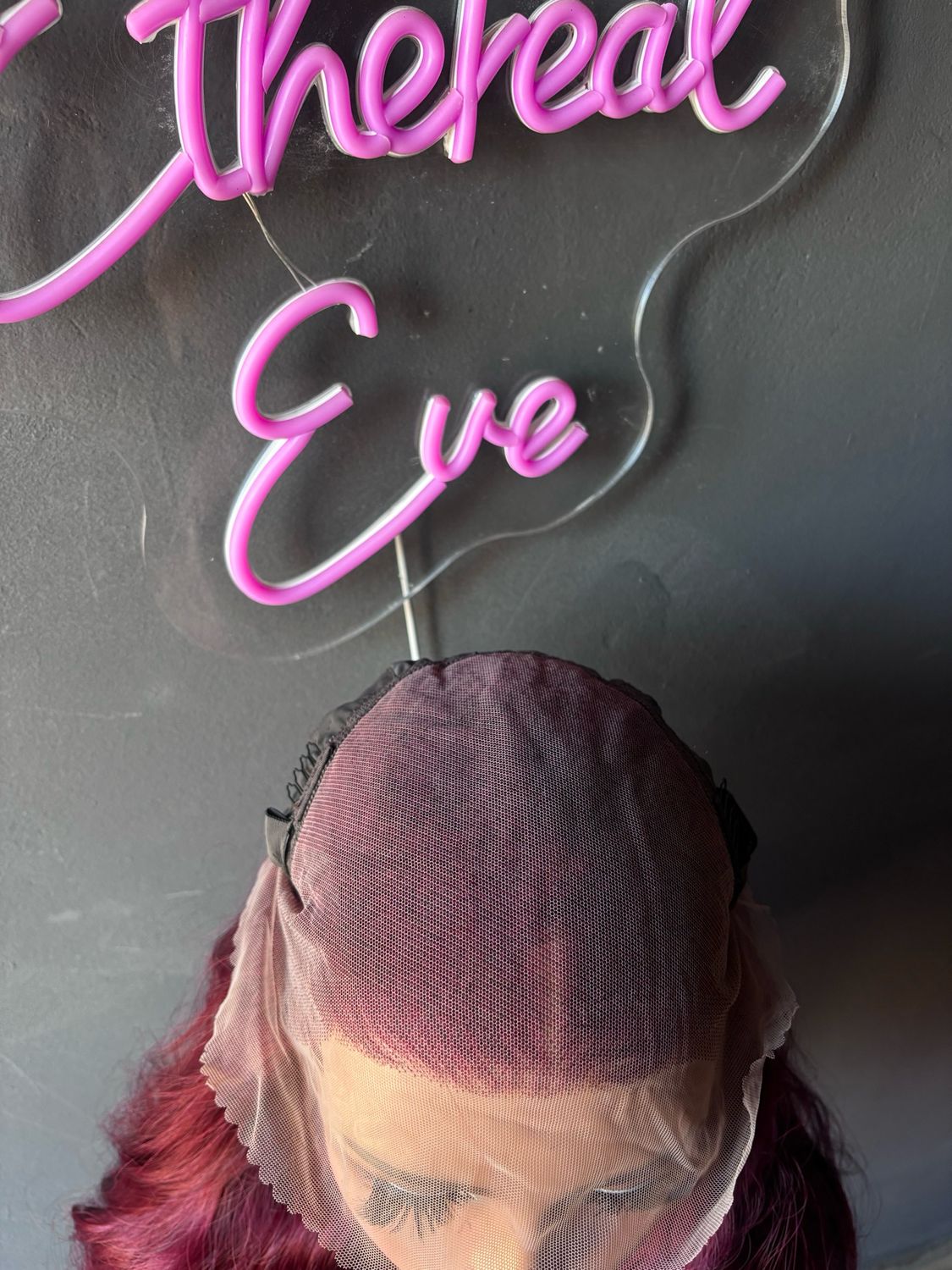 Velour Wine Curls
