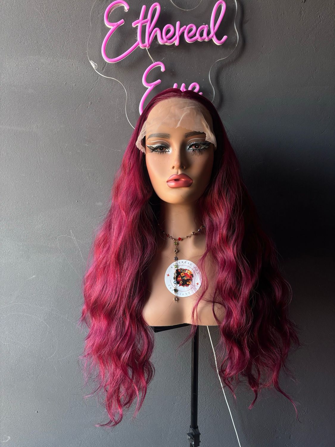 Velour Wine Curls